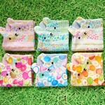 ２羽選んで🐰はんかちうさぎさん*6重ガーゼ(2枚)22×22㎝
