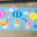 再販　かわいい壁面