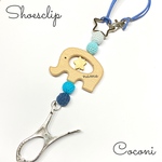 新作★シューズクリップ  blue