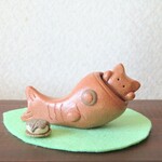 こいのぼりにゃんこと柏餅