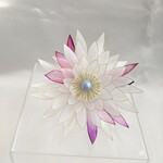 月下美人コーム　『朝霧』　〜ディップアート〜