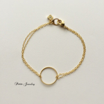Simple circle bracelet＊