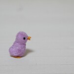 1.9cm ミニミニ ヒヨコちゃん (限定色シャイニーパープル)