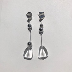 ワイヤーピアス  ワイヤー　ピアス  クリアピアス 