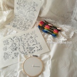 刺繍キット「Happy Wedding」