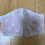 マスク　大人用　レース　薔薇