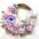 アネモネのリースブーケ ＊ ウェディング  ギフト　母の日