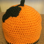 ハロウィン限定価格 カボチャのニット帽　Pumpkin Beanie for Halloween! 