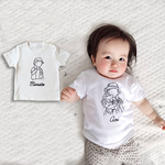 長袖あります(size80~130)名前入りTシャツ【BOY&GIRL】