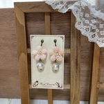 スペシャル価格　モコモコモアの桜のイヤリングorピアス