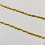 ロープ　ヒモ　紐　　50cm 約5mm   ゴールド