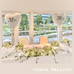 Mr.&Mrsバルーン
