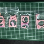 人工オパール　お試し用端材 6gパック　オーロラシリーズピンク【赤斑】＊ランダム発送