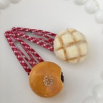 パンのパッチンピン♡2本セット♡5cm