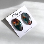oval ピアス