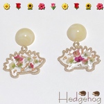 ...☆ラスト☆...シンプル ハリネズミ ドライフラワー Yellow