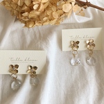 lustre fleur ピアス