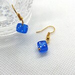 サイコロピアス　ブルー