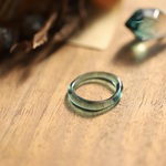 波動玉®「深緑のリング (ハートチャクラ)」【受注生産】