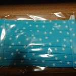 ハンドメイドマスク(星柄)