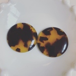 再販無し◆ デッドストック   30mm べっこう　カボション