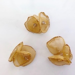 【再販❁﻿.】(4pcs)＊シフォンフラワー＊