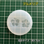 シリコンモールド 南国の花 プルメリア シリコンモーフ ハワイアン