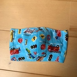 水色！乗り物！子供★立体マスクインナー(^^)★送料込み