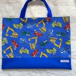 【Shimadenさまオーダー品】レッスンバッグ　☆はたらくクルマ☆