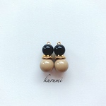 ベージュ‪‪‪‪❊ピアス＆イヤリング