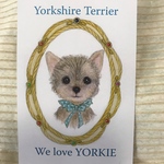 We love Yorkie No.2ポストカード