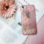 iPhone6s iPhone8 押し花ケース シンプル フルーツ 押し花 スマホケース 等