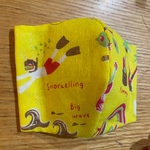 子供用　布マスクキット　ハワイアン柄　