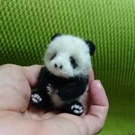 babyパンダ 羊毛フェルト