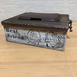 ウェットティッシュケース　木製