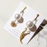 【ピアス・イヤリング】The sun and The Moon