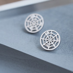 Sample品・特価販売) くもの巣 ピアス シルバー925