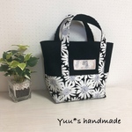 花柄＊ミニトートバッグ＊ちょっとしたお出かけに♪