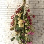 《e-cosmos様オーダー品》クリスマスローズのスワッグ