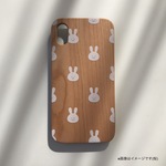 うさぎさんいっぱい  iPhone･Android　ウッドケース