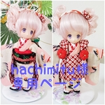 🌷hachimitu様専用ページ🌷お得意様特別ご奉仕価格にてお譲り致しております🌷オビツ11着物&被布セット
