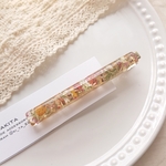 *clear flower*ヘアクリップ