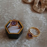 🔔30%off《ヴィンテージ》アレキサンドライトのレースリング