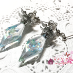 光石のペンデュラム【B】 ピアス/イヤリング*