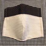 ★再再再販★ハンドメイド 立体マスク★ワッフル生地