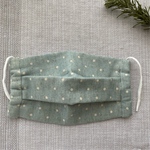 ⭐︎yuwa  ナチュラル　綿麻ダブルガーゼ　使用　マスクキット　婦人用　プリーツ型　1枚　インナーマスク　⭐︎ 送料84円⭐︎