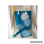 レース編みカバン　〜summer〜