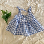 ベビー服☆ リップル生地の重ね着用キャミ　80サイズ