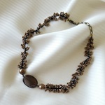 スモーキークオーツのネックレス