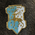ビーズ織ブローチ(トナカイ)